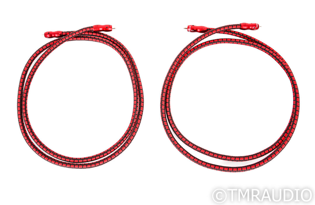 AudioQuest King Cobra RCA Cables; 5ft Pair Interconnects