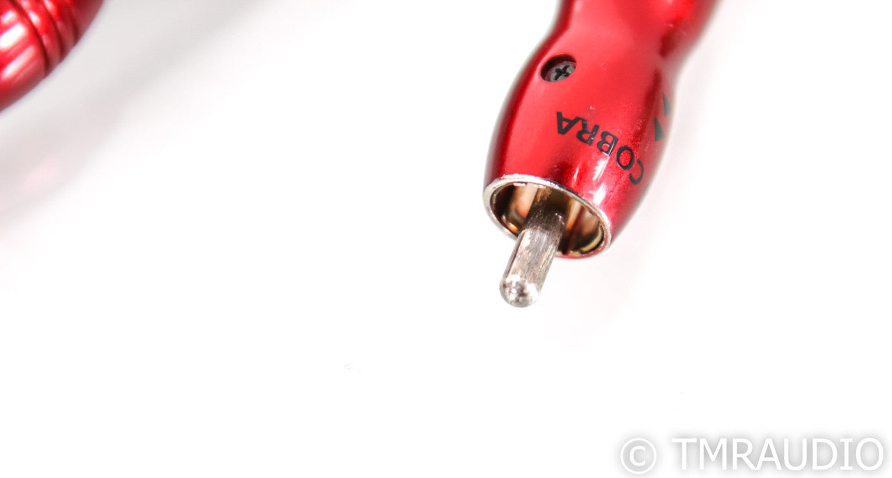 AudioQuest King Cobra RCA Cables; 5ft Pair Interconnects