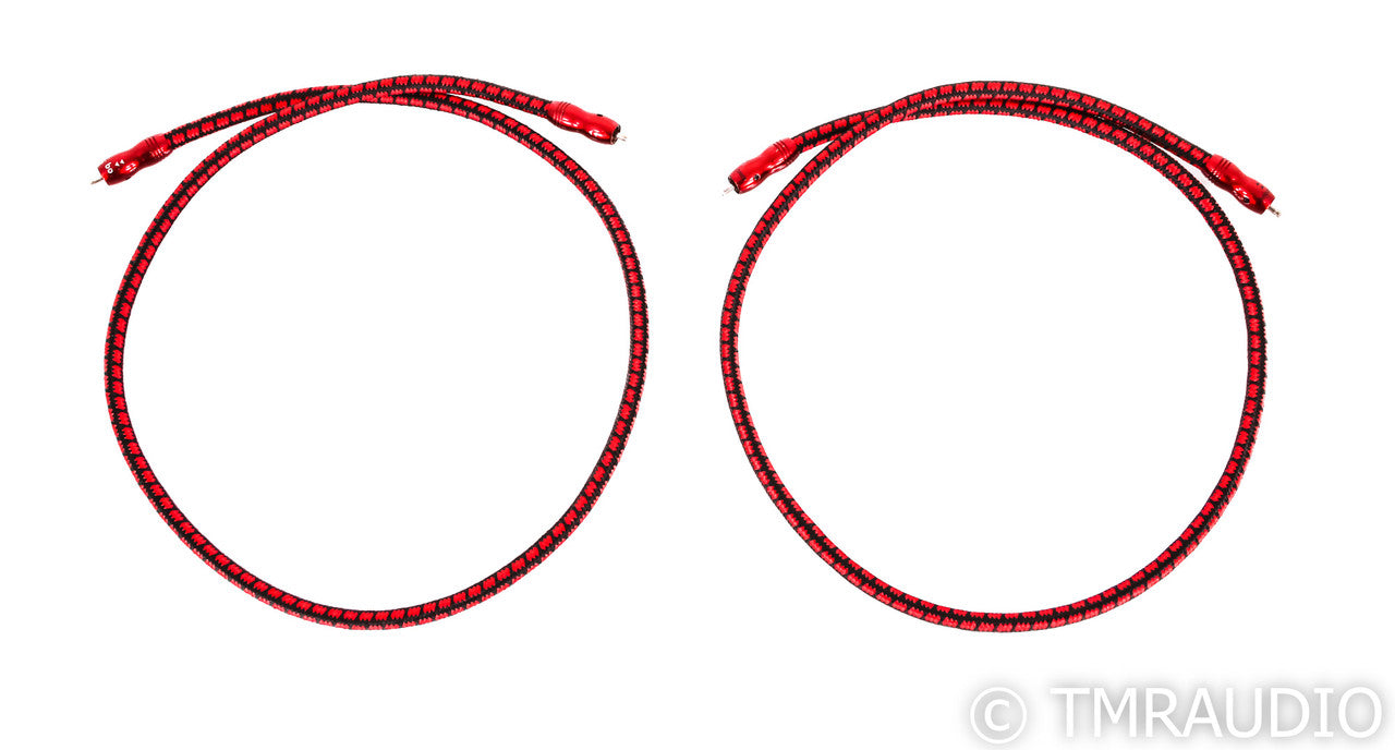 AudioQuest King Cobra RCA Cables; 1m Pair Interconnects
