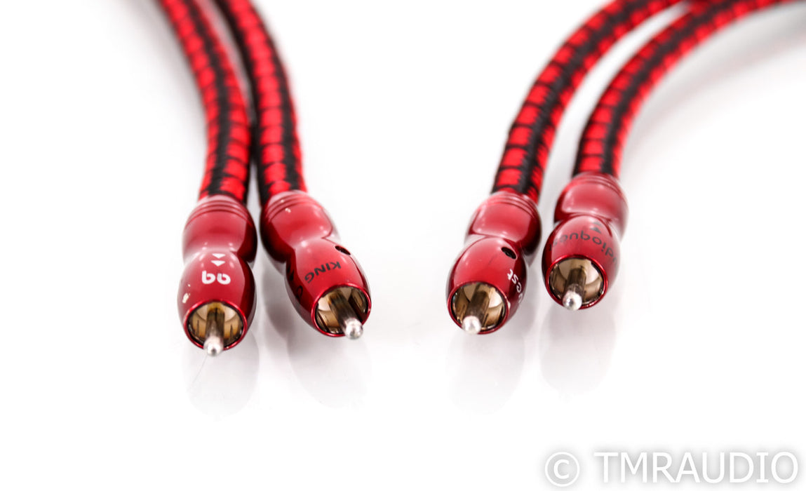 AudioQuest King Cobra RCA Cables; 1m Pair Interconnects