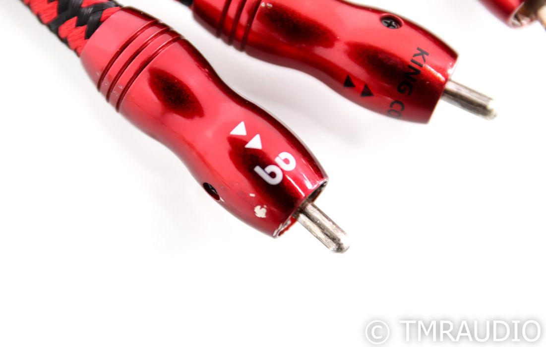 AudioQuest King Cobra RCA Cables; 1m Pair Interconnects