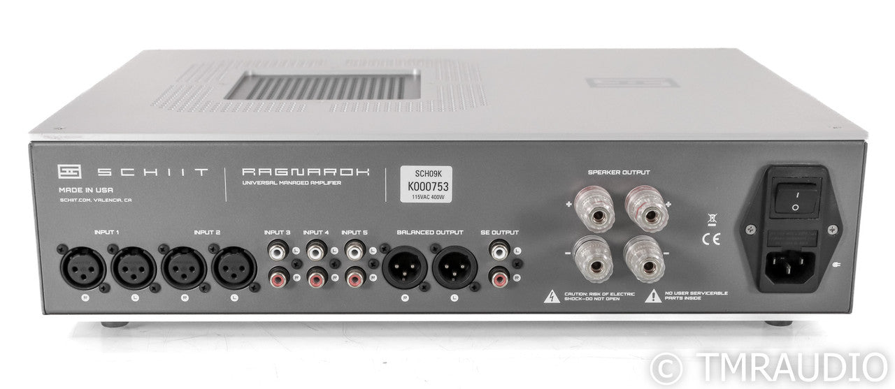 Schiit Audio Ragnarok Stereo Integrated Amplifier; Silver