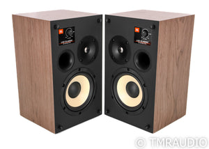 JBL L52 Classic Bookshelf Speakers; Walnut with Orange