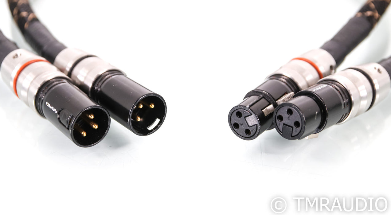 Audio Sensibility Signature V2 Silver XLR Cables; 0.75m Pair Balanced Interconnects; OCC