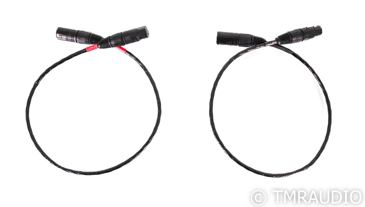 Nordost Quattro-Fil XLR Cables; 2ft Pair Balanced Interconnects