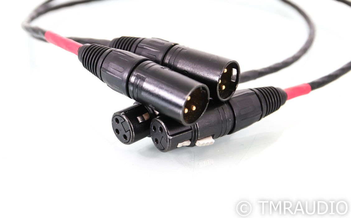 Nordost Quattro-Fil XLR Cables; 2ft Pair Balanced Interconnects