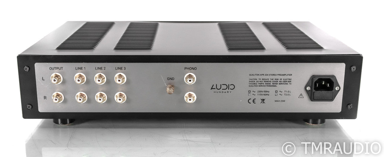 Audio Hungary Qualiton APR 204 Stereo Tube Preamplifier; MM Phono; Remote