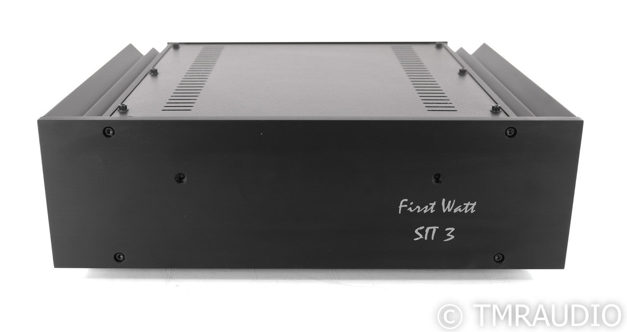 First Watt SIT-3 Stereo Power Amplifier; Black