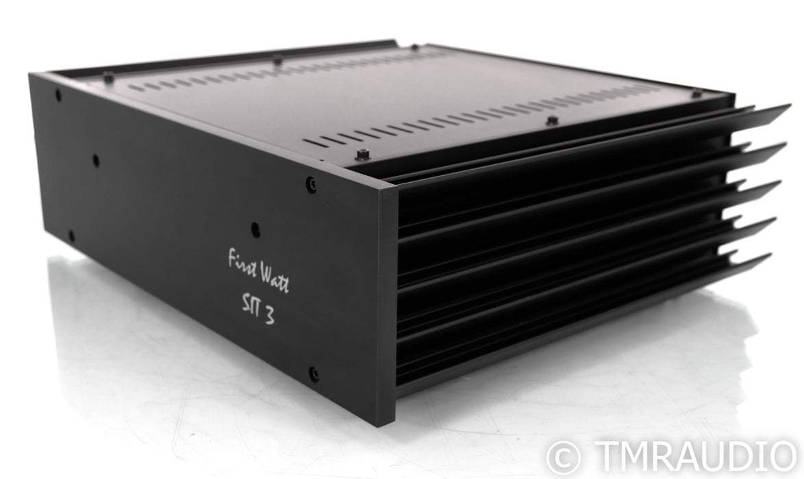 First Watt SIT-3 Stereo Power Amplifier; Black