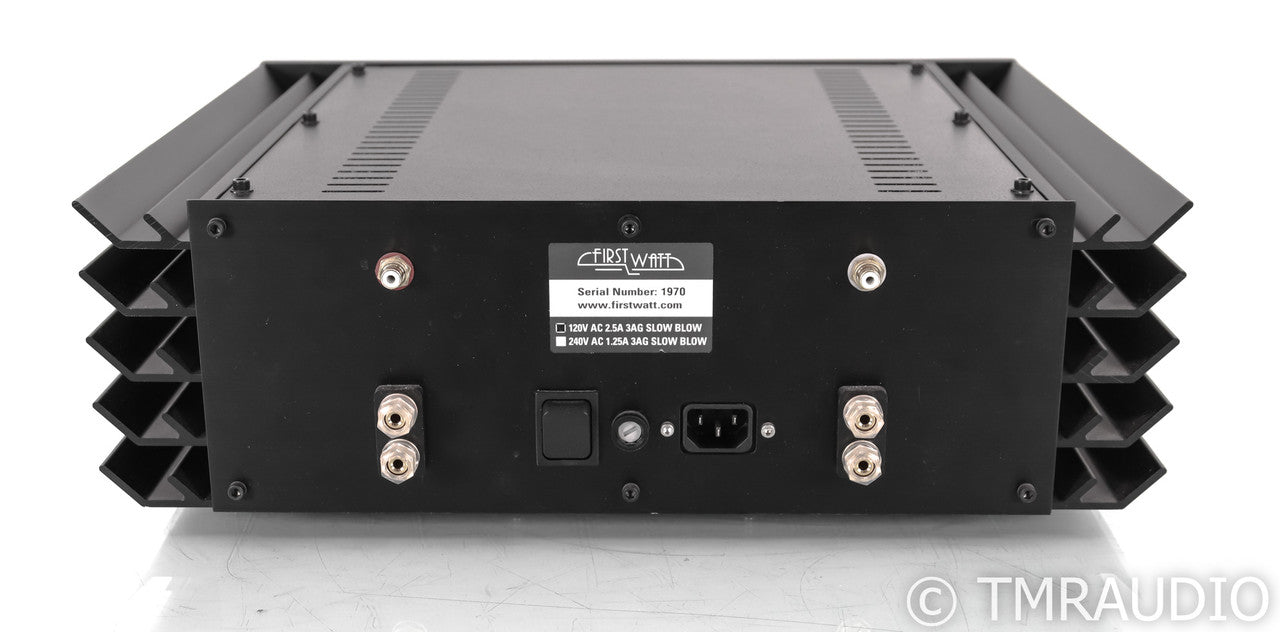First Watt SIT-3 Stereo Power Amplifier; Black