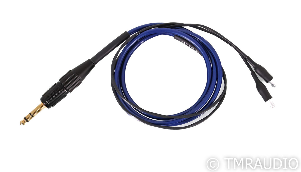 Moon Audio Blue Dragon 1/4" Headphone Cable; For Focal Utopia