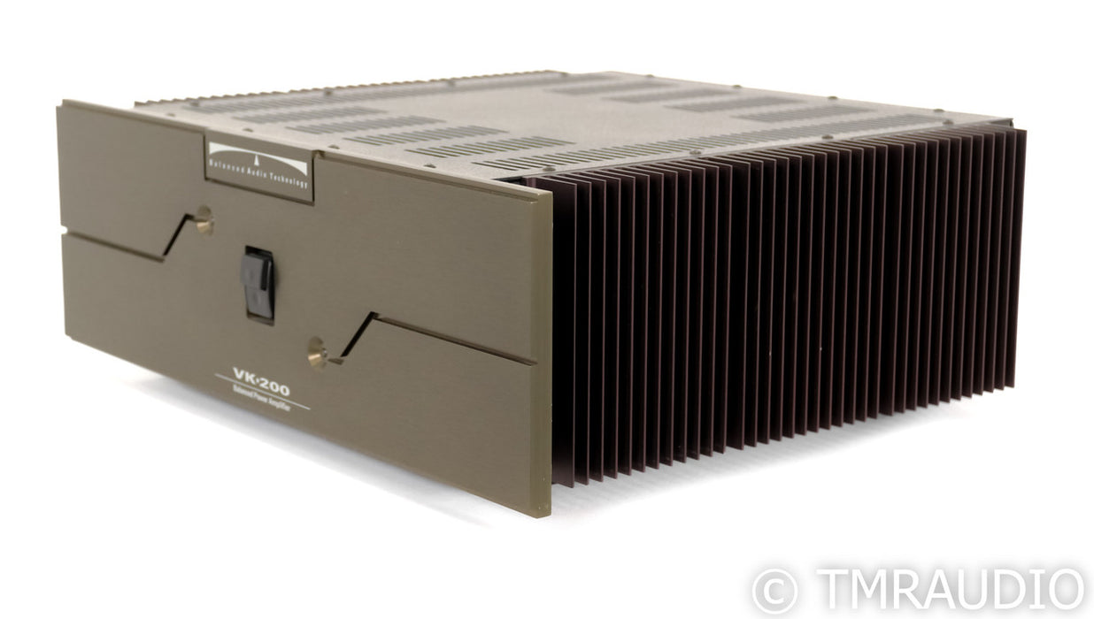 BAT VK-200 Stereo Power Amplifier; VK200; Balanced Audio Technology