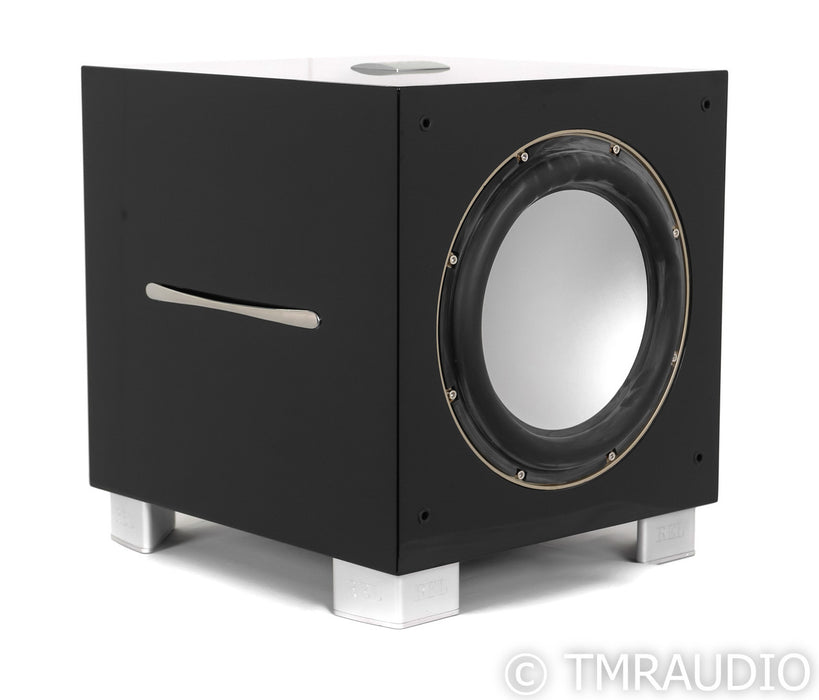 REL S/5 12" Powered Subwoofer; Piano Black; S5