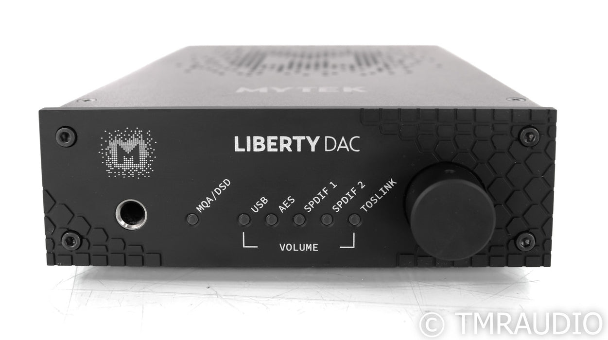 Mytek Liberty DAC / Headphone Amplifier; D/A Converter; Black