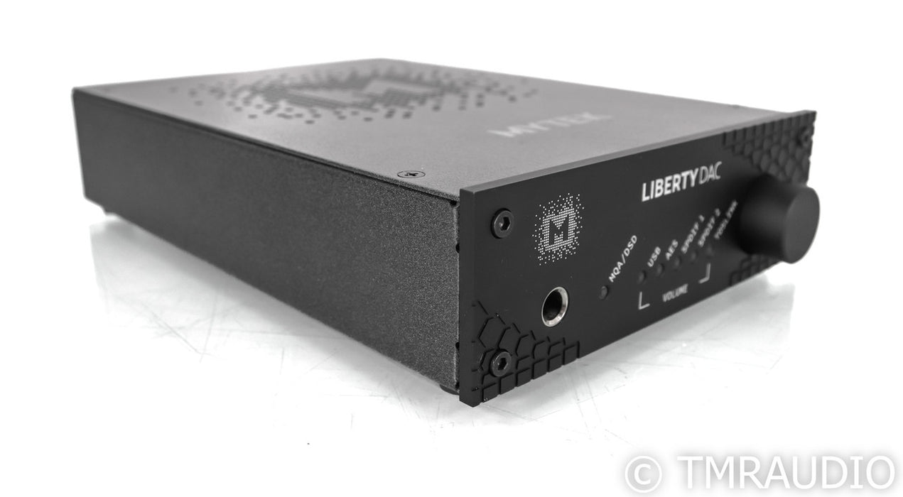 Mytek Liberty DAC / Headphone Amplifier; D/A Converter; Black