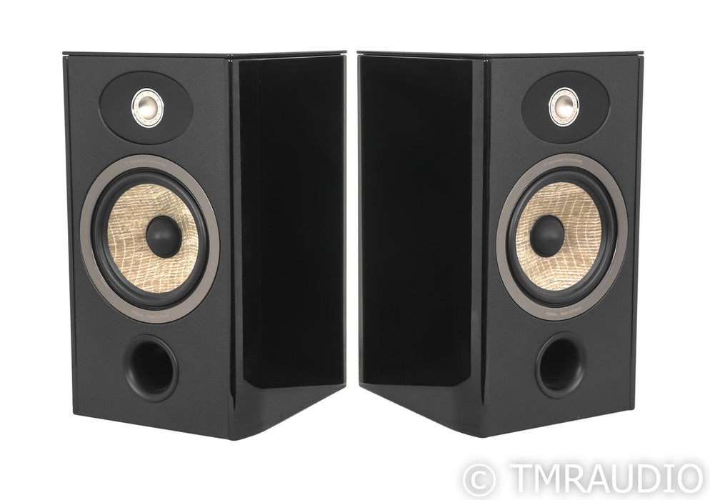 Focal Aria 906 Bookshelf Speakers; Gloss Black Pair