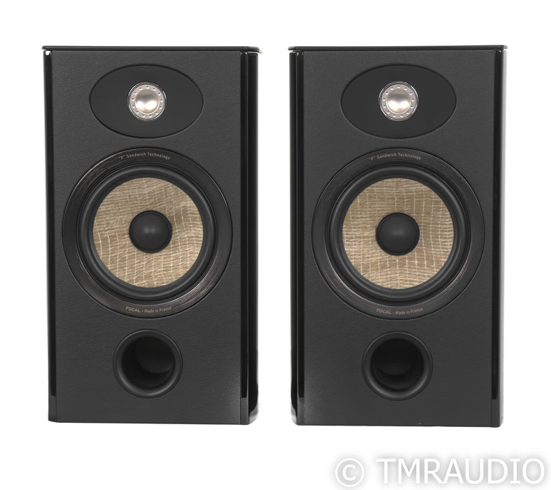 Focal Aria 906 Bookshelf Speakers; Gloss Black Pair