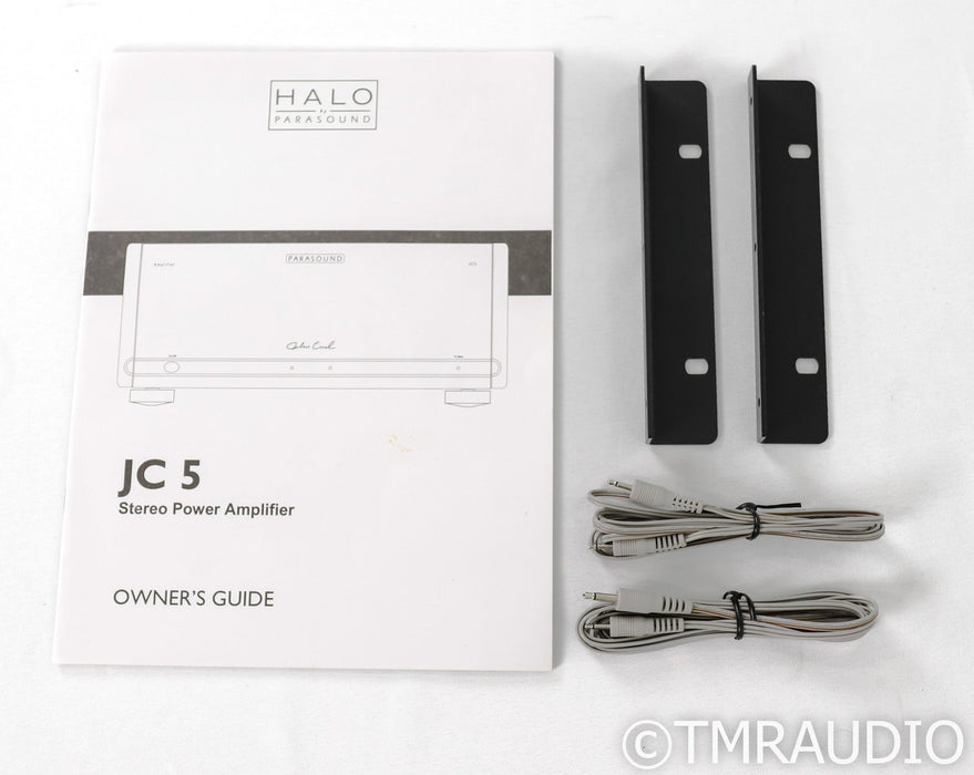 Parasound Halo JC 5 Stereo Power Amplifier; Black