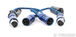 AudioQuest Sky XLR Cables; 0.5m Pair Balanced Interconnects; 72v DBS