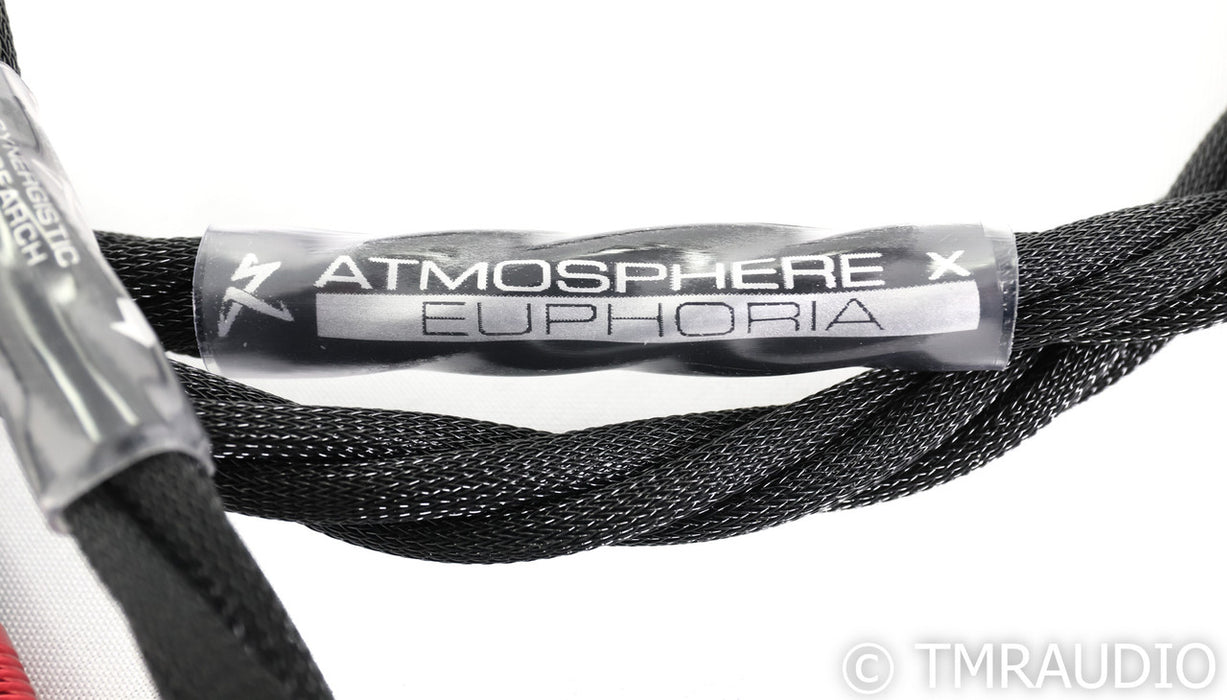 Synergistic Research Atmosphere C Euphoria Interconnects; 1.5m Pair Interconnects