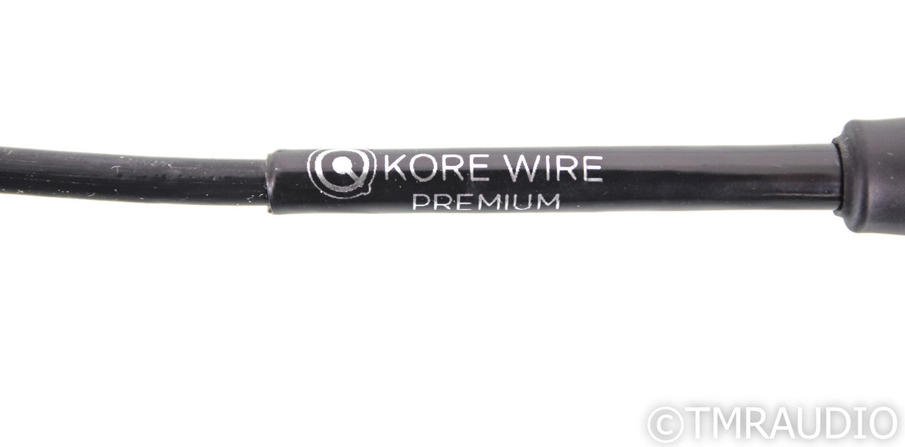 Nordost QKore Wire for Nordost QKore Ground; 1m RCA to Banana (Open Box)
