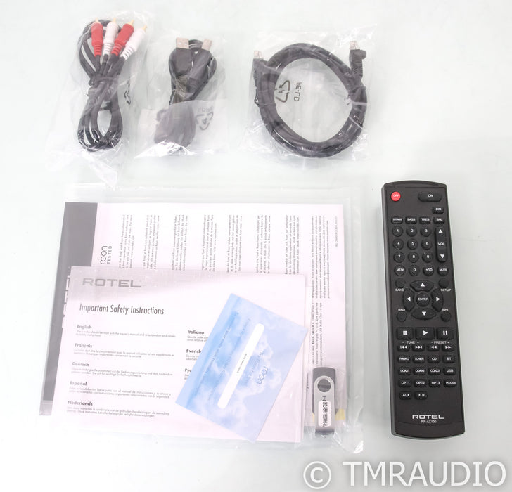 Rotel RC-1590 Mk II Stereo Preamplifier; Remote; Black