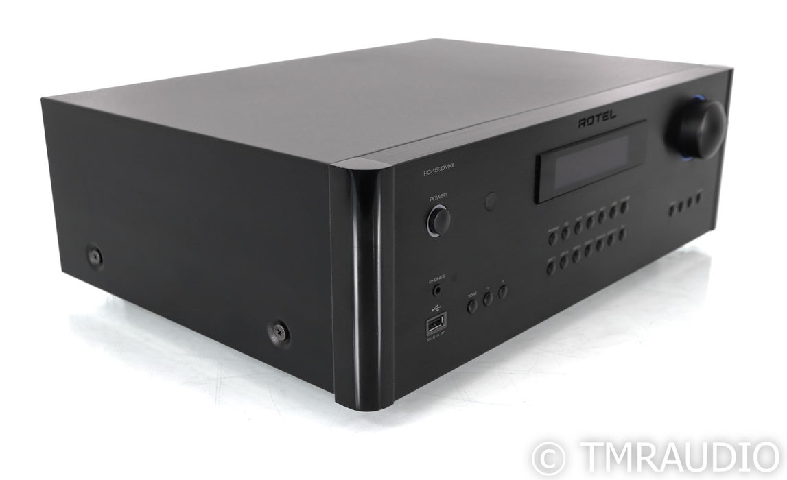 Rotel RC-1590 Mk II Stereo Preamplifier; Remote; Black