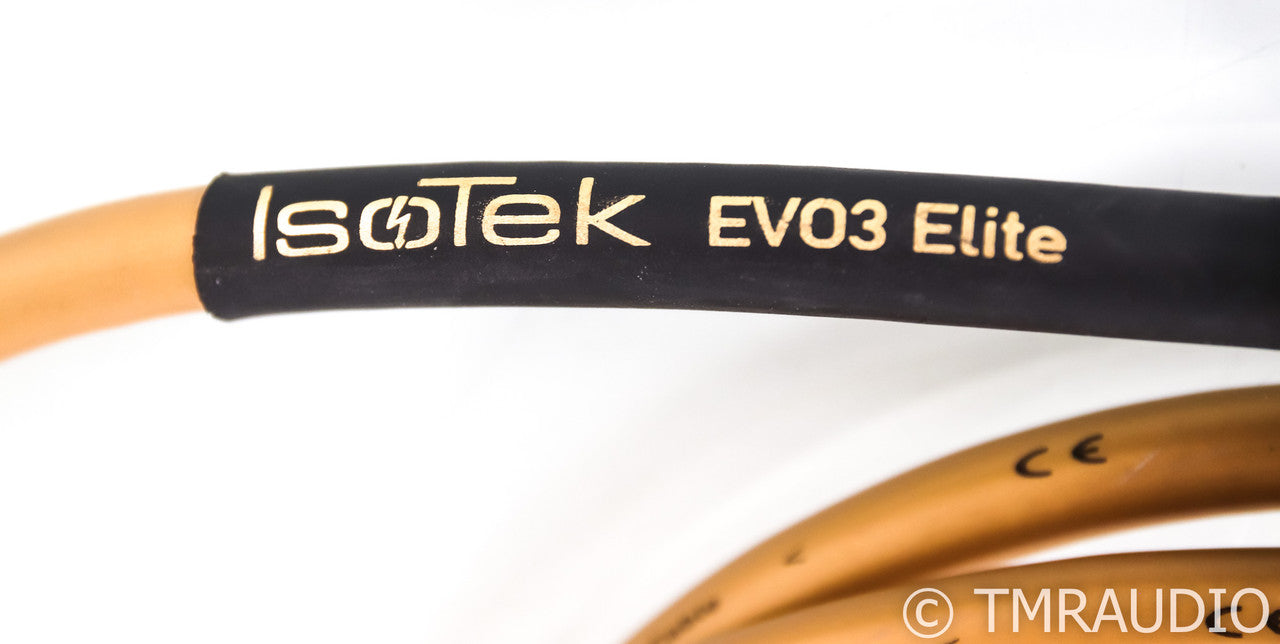IsoTek Evo3 Elite Power Cable; 2m AC Cord; 20A