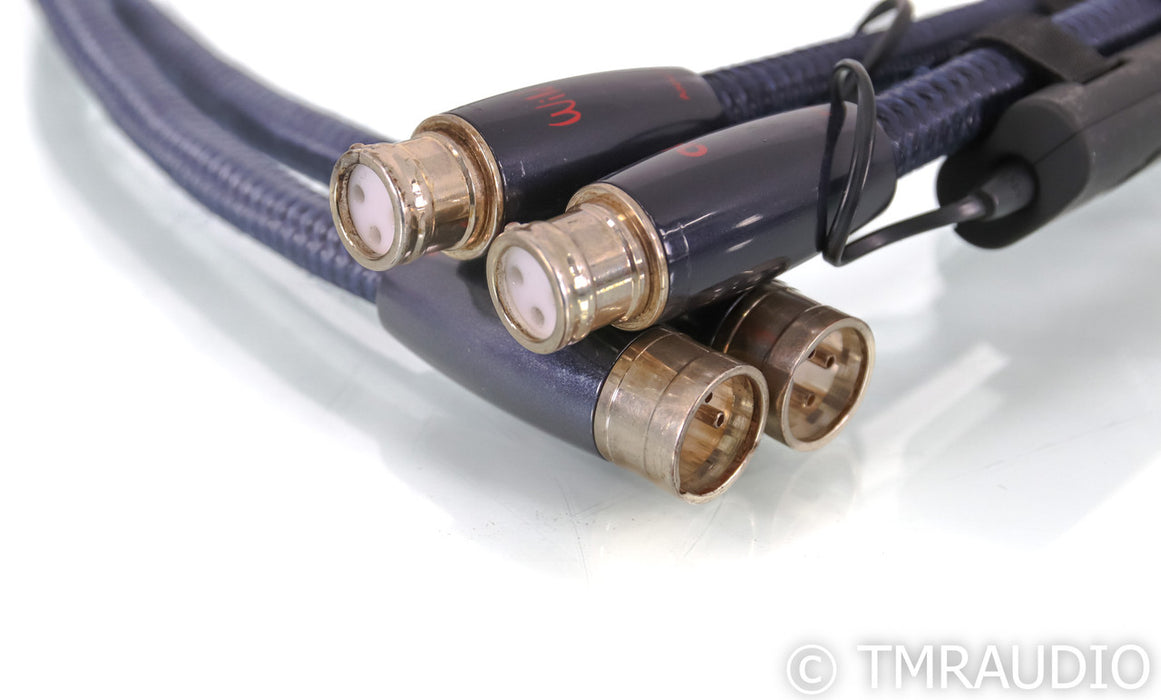 AudioQuest Wild XLR Cables; 1m Pair Balanced Interconnects; 72v DBS