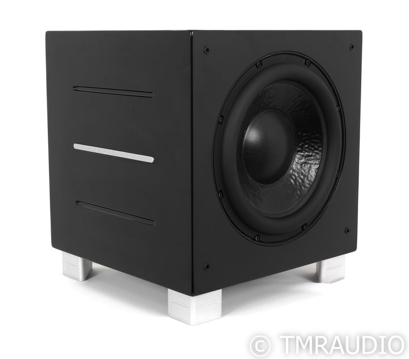 REL R-528 12" Powered Subwoofer; R528; Gloss Black