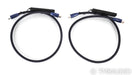 AudioQuest Water XLR Cables; 1m Pair Balanced Interconnects; 72v DBS