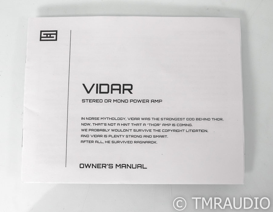 Shiit Vidar Stereo Power Amplifier