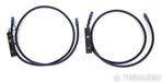 AudioQuest Water RCA Cables; 1.5m Pair Interconnects; 72v DBS