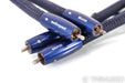 AudioQuest Water RCA Cables; 1.5m Pair Interconnects; 72v DBS