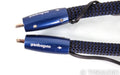 AudioQuest Water RCA Cables; 1.5m Pair Interconnects; 72v DBS