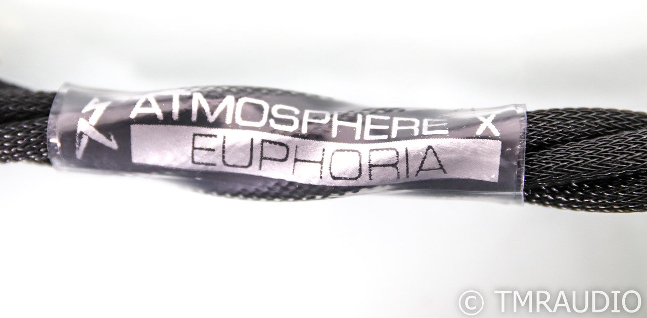 Synergistic Research Atmosphere X Euphoria XLR Cables; 1.5m Pair Balanced Interconnects