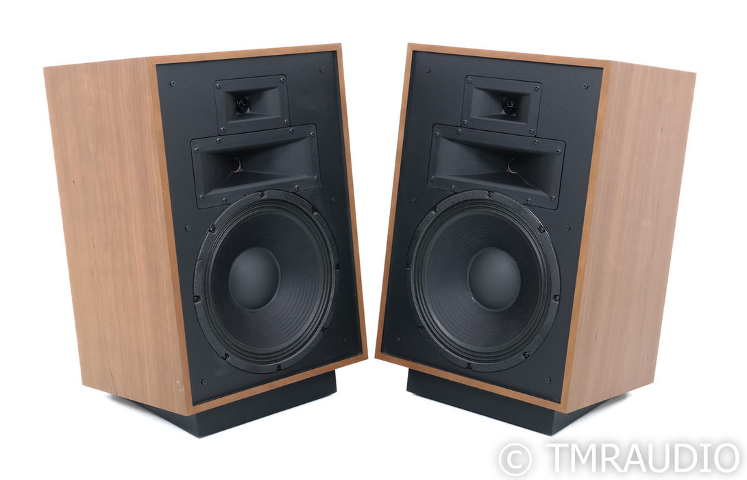 Klipsch Heresy IV Floorstanding Speakers; Natural Cherry Pair