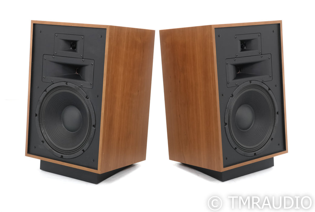 Klipsch Heresy IV Floorstanding Speakers; Natural Cherry Pair