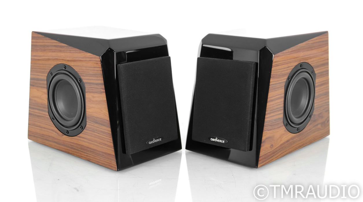 Audience ClairAudient 1+1 V3 Bookshelf Speakers; Black & Rosewood Pair