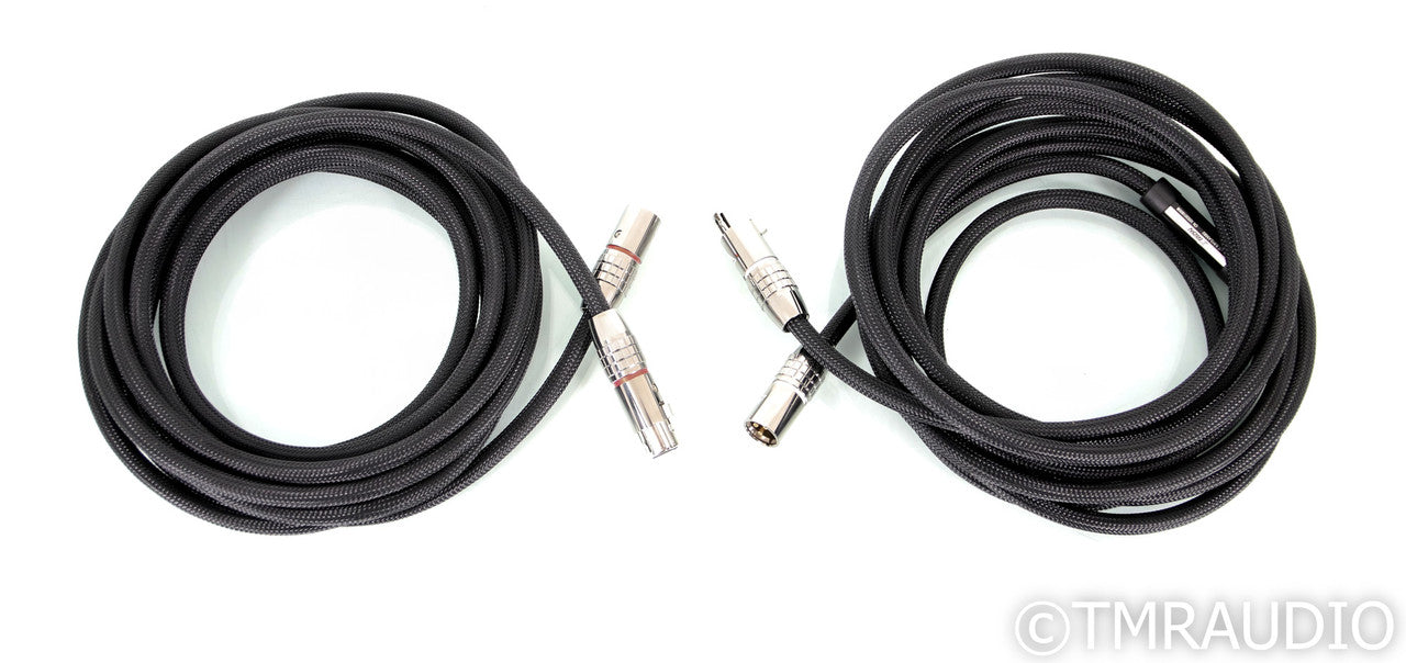 Shunyata Research Alpha V1 XLR Cables; 5m Pair Balanced Interconnects