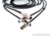 Shunyata Research Alpha V1 XLR Cables; 5m Pair Balanced Interconnects