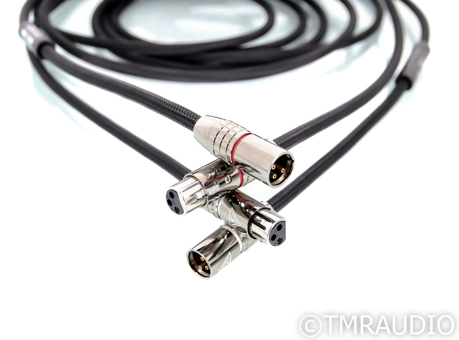 Shunyata Research Alpha V1 XLR Cables; 5m Pair Balanced Interconnects