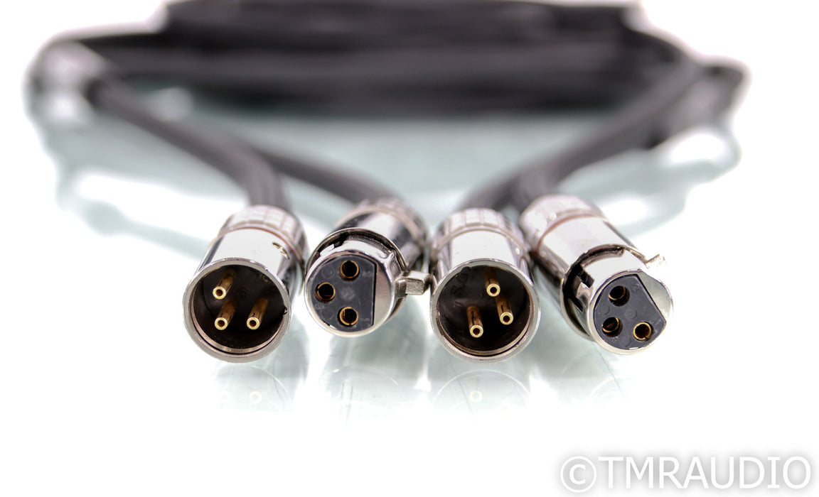 Shunyata Research Alpha V1 XLR Cables; 5m Pair Balanced Interconnects