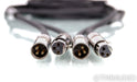 Shunyata Research Alpha V1 XLR Cables; 5m Pair Balanced Interconnects