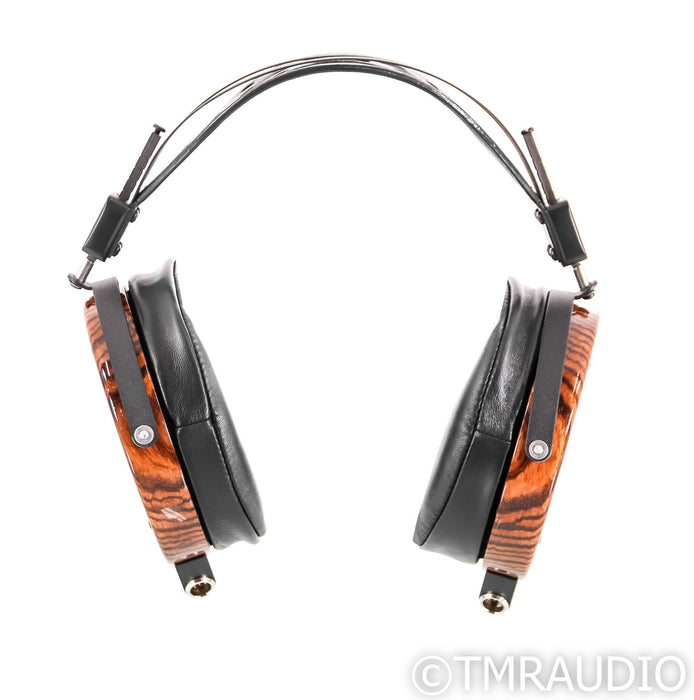 Audeze LCD-3 Open Back Planar Magnetic Headphones; Zebrano; Leather (Open Box)