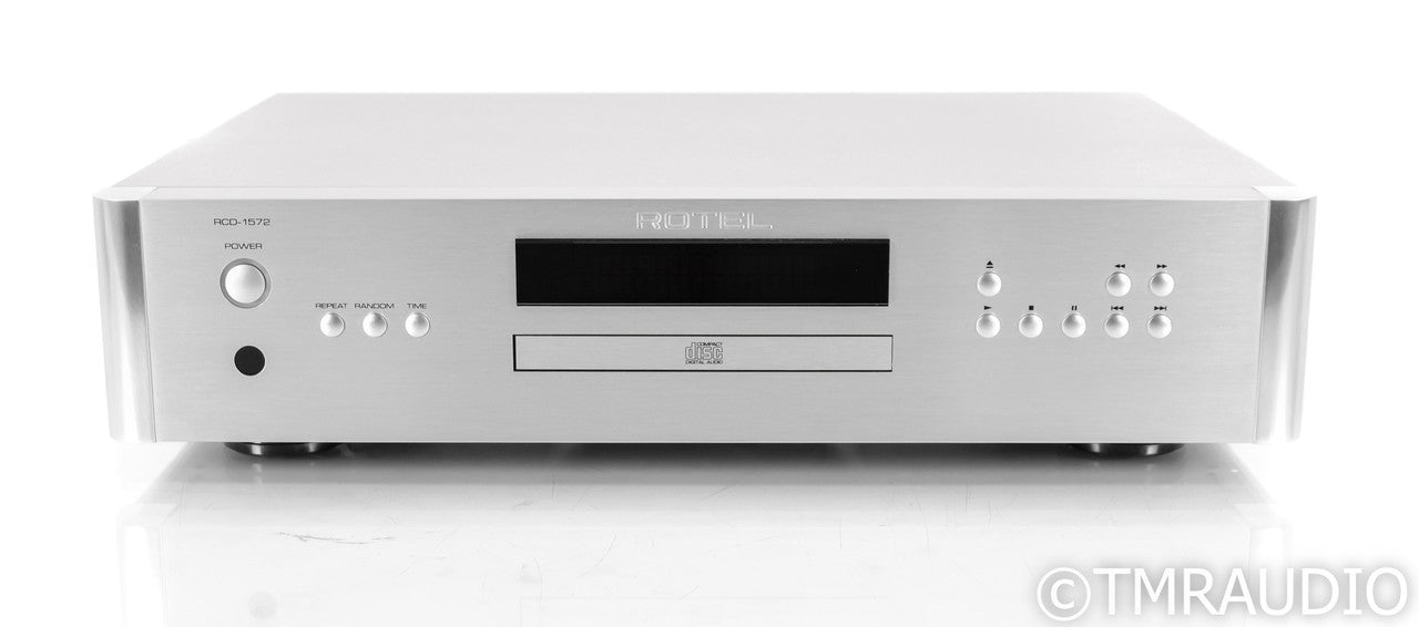 Rotel RCD-1572 MkI CD Player; Remote; Silver; R1572