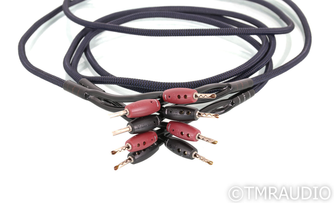 AudioQuest Type-4 Speaker Cables; 8ft Pair