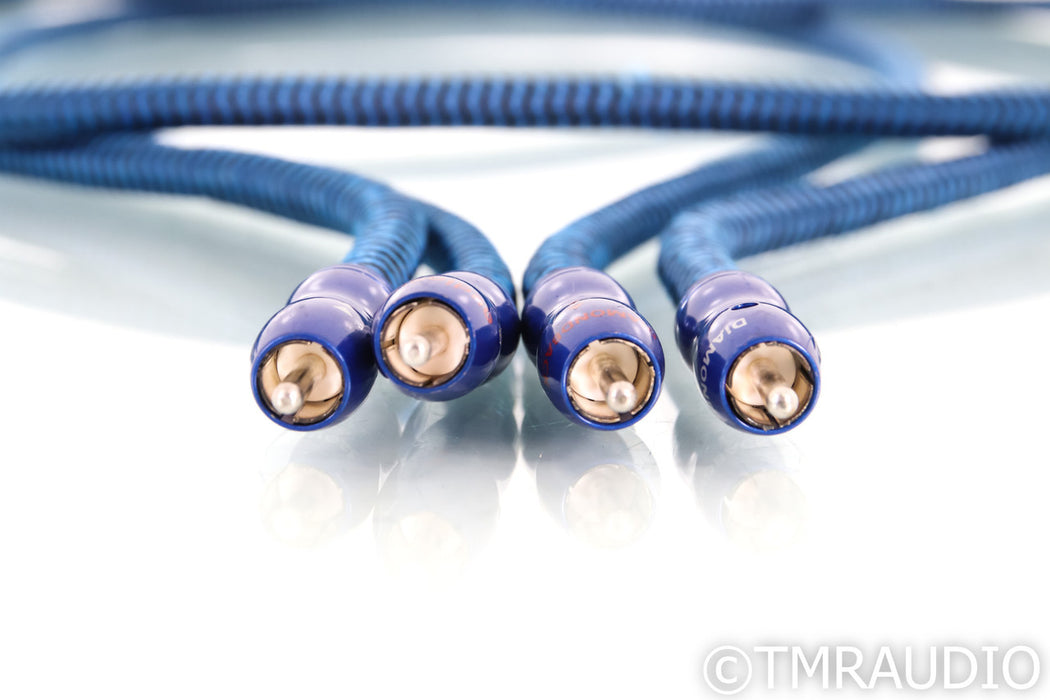 AudioQuest Diamondback RCA Cables; 2m Pair Interconnects