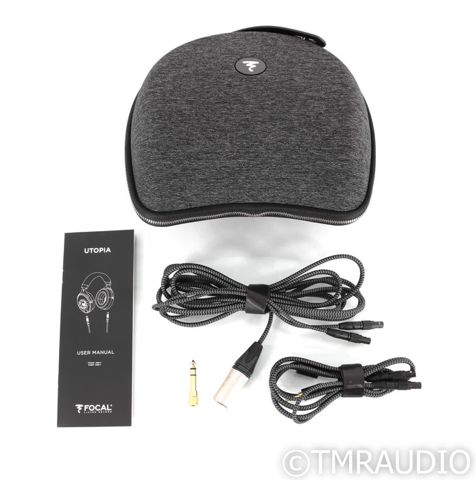 Focal Utopia 2020 Open Back Headphones; Black