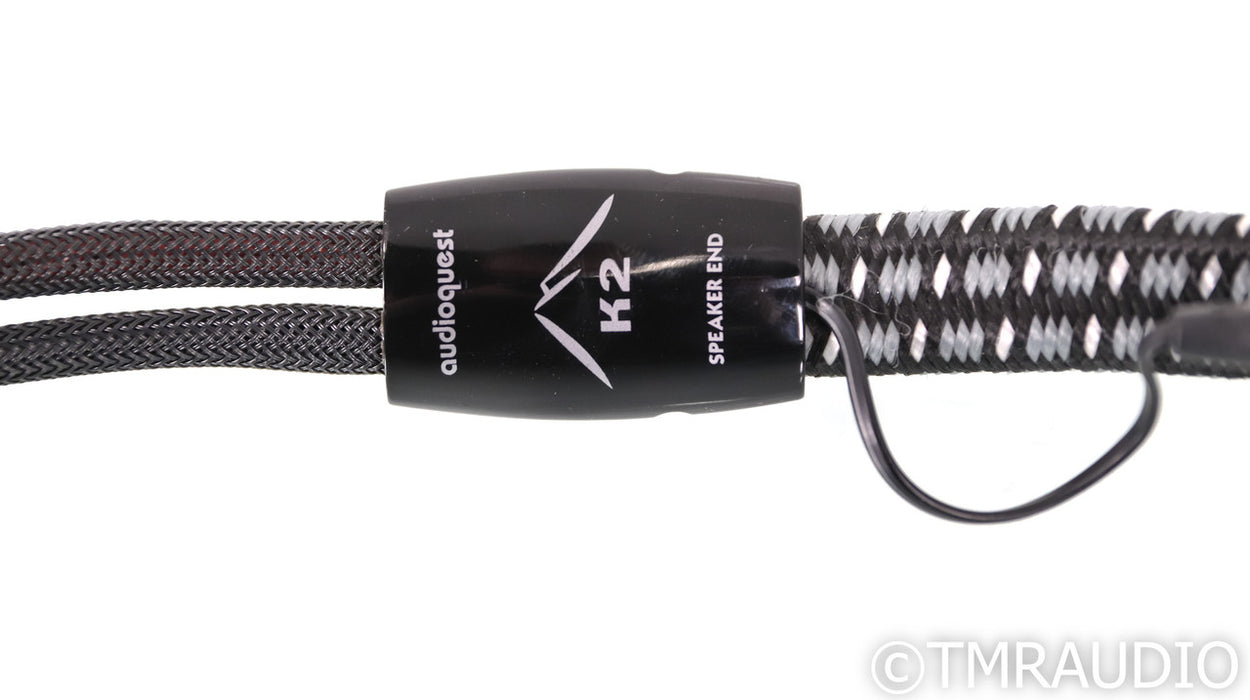 AudioQuest K2 Speaker Cables; 1m Pair; 72v DBS